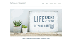 Desktop Screenshot of evehornstein.com