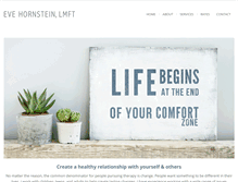 Tablet Screenshot of evehornstein.com